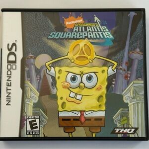 Nickelodeon SpongeBob, Atlantis Squarepantis Nintendo DS
